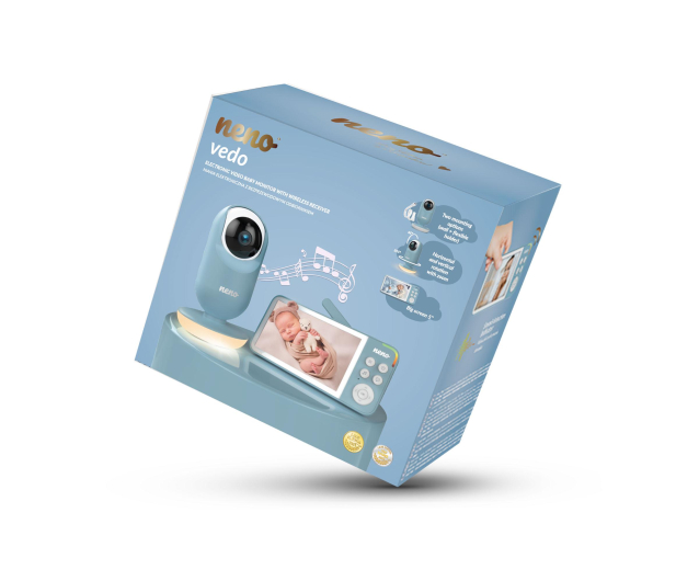 Neno VEDO BLUE - NENO VEDO BLUE elektroniczna niania 2,4 GHz z ka - 1360059 - zdjęcie 8